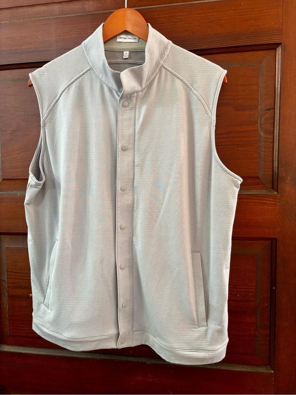 Peter Millar Beaumont Snap Front Performance Vest CURRENTLY SOLD IN STORES - Picture 2 of 7